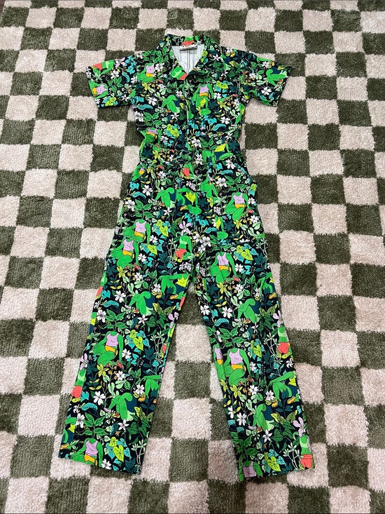 Big Bud Press Pants - Lisa Hanawalt plant lady jumpsuit